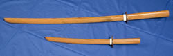 Wooden Bokken (Red Oak)